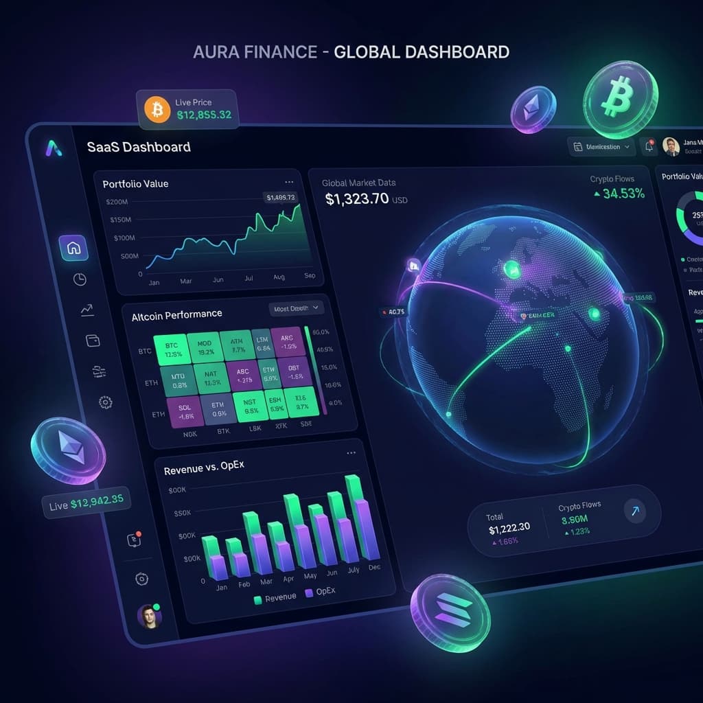 Aura Fintech Dashboard